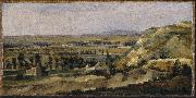 Theodore Rousseau Panoramic Landscape Sweden oil painting artist